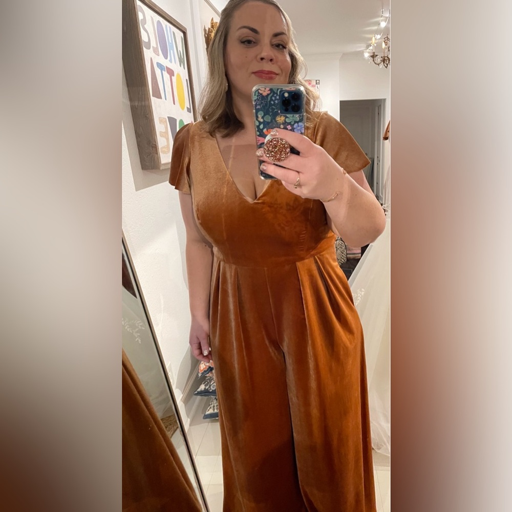 After 6 Velvet Jumpsuit